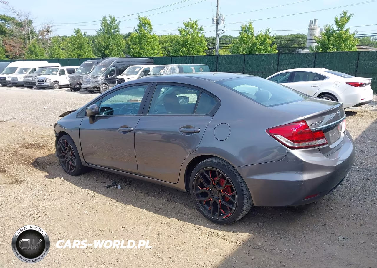 2015 Honda Civic Lx VIN:19XFB2F57FE259586 - 3