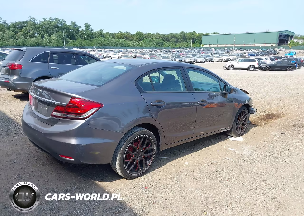 2015 Honda Civic Lx VIN:19XFB2F57FE259586 - 4