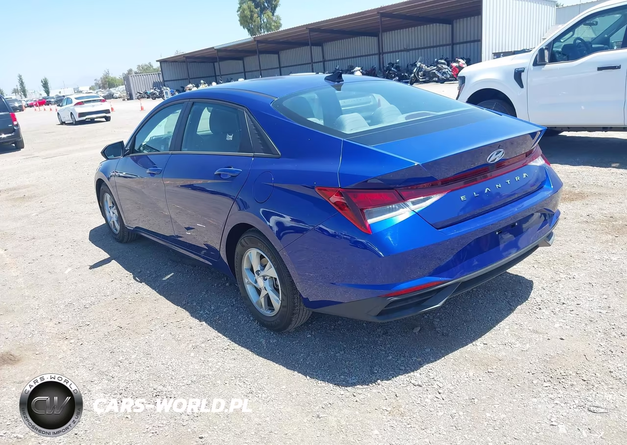 2021 Hyundai Elantra Se VIN:5NPLL4AG2MH049412 - 3