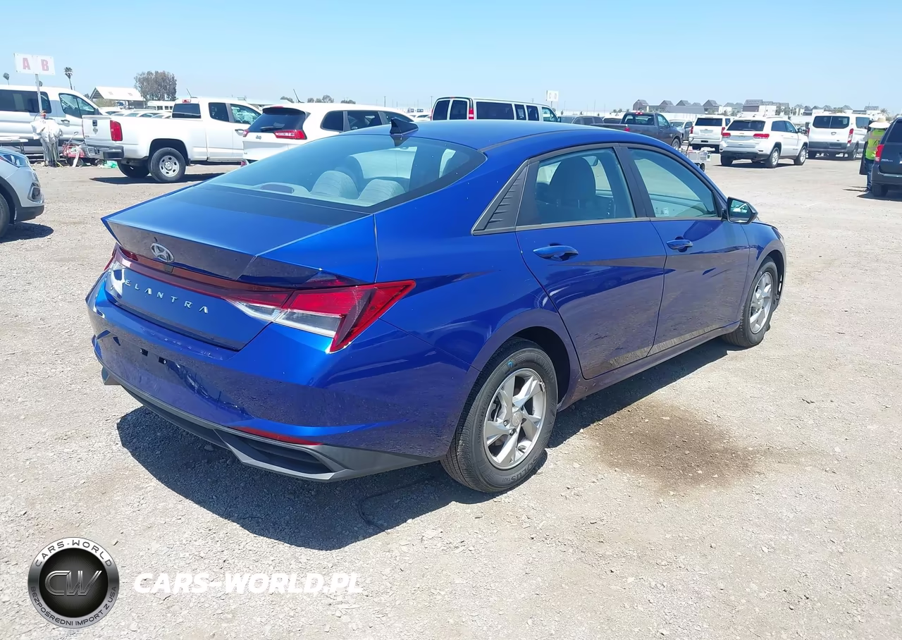 2021 Hyundai Elantra Se VIN:5NPLL4AG2MH049412 - 4