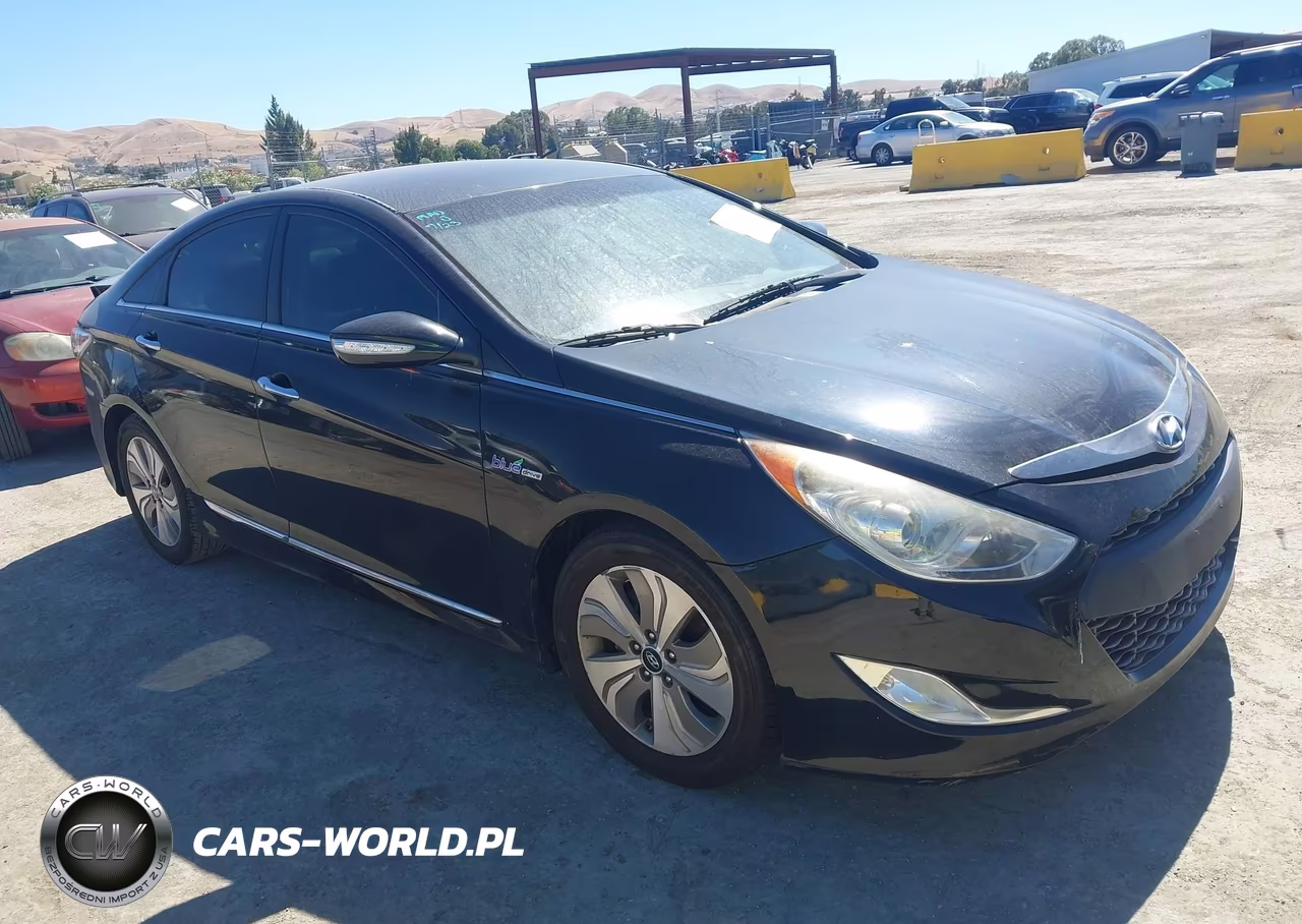 2013 Hyundai Sonata Hybrid Limited VIN:KMHEC4A41DA089191 - 1
