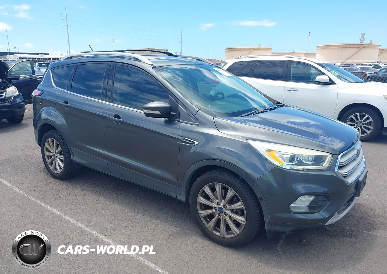 2018 Ford Escape Titanium VIN:1FMCU0J91JUB28090 - 1