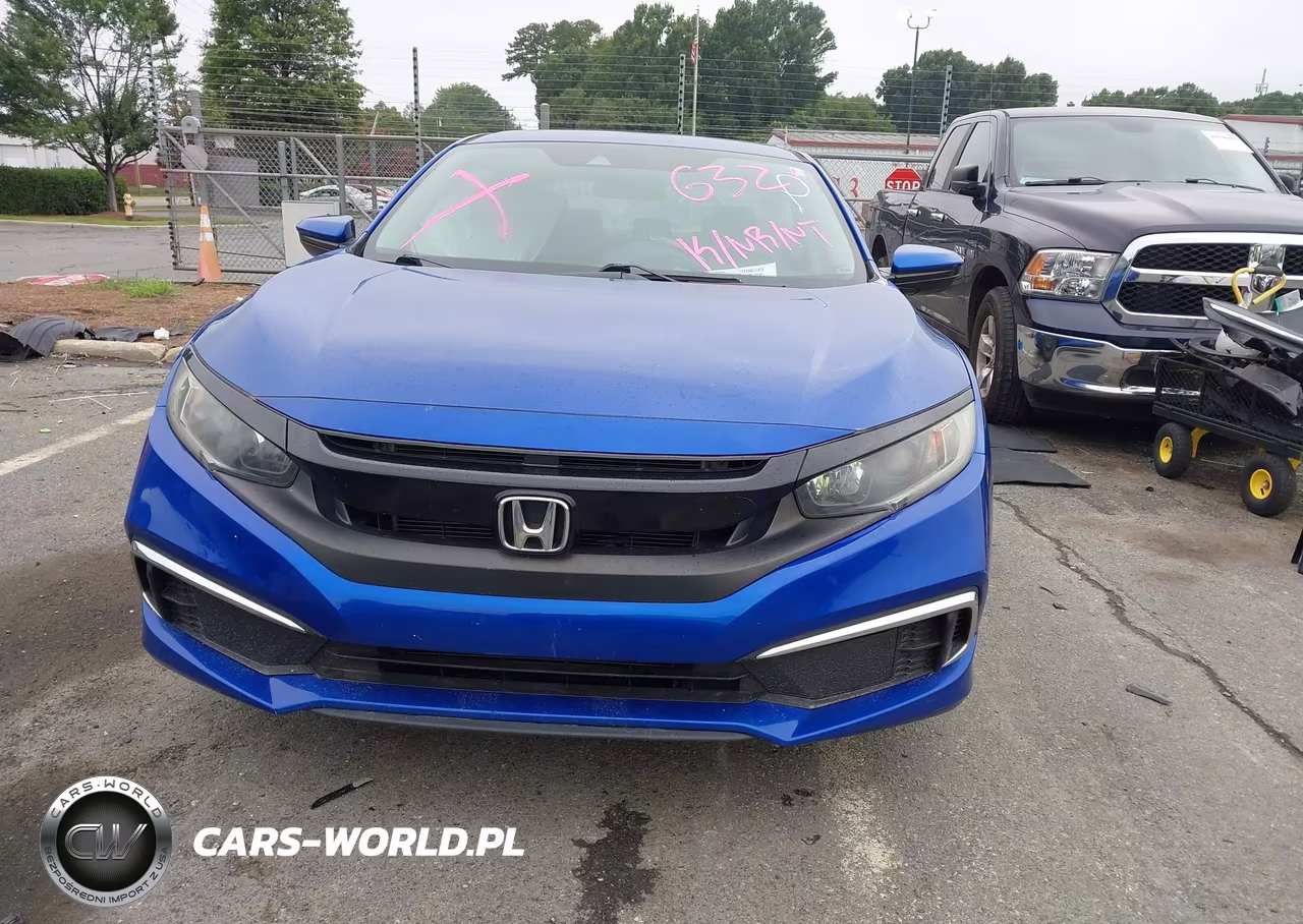 2020 Honda Civic Lx VIN:19XFC2F69LE006321 - 12