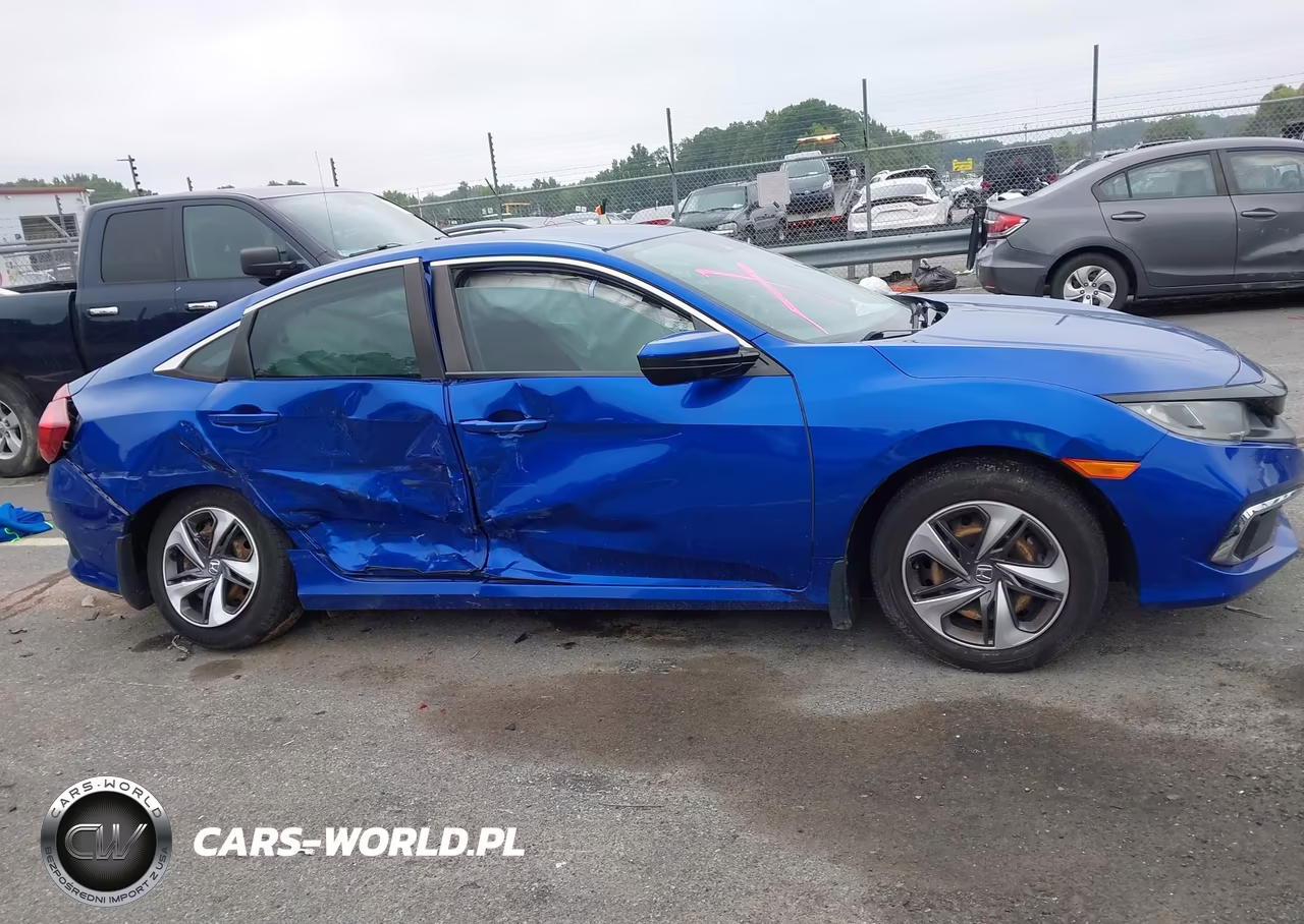 2020 Honda Civic Lx VIN:19XFC2F69LE006321 - 13
