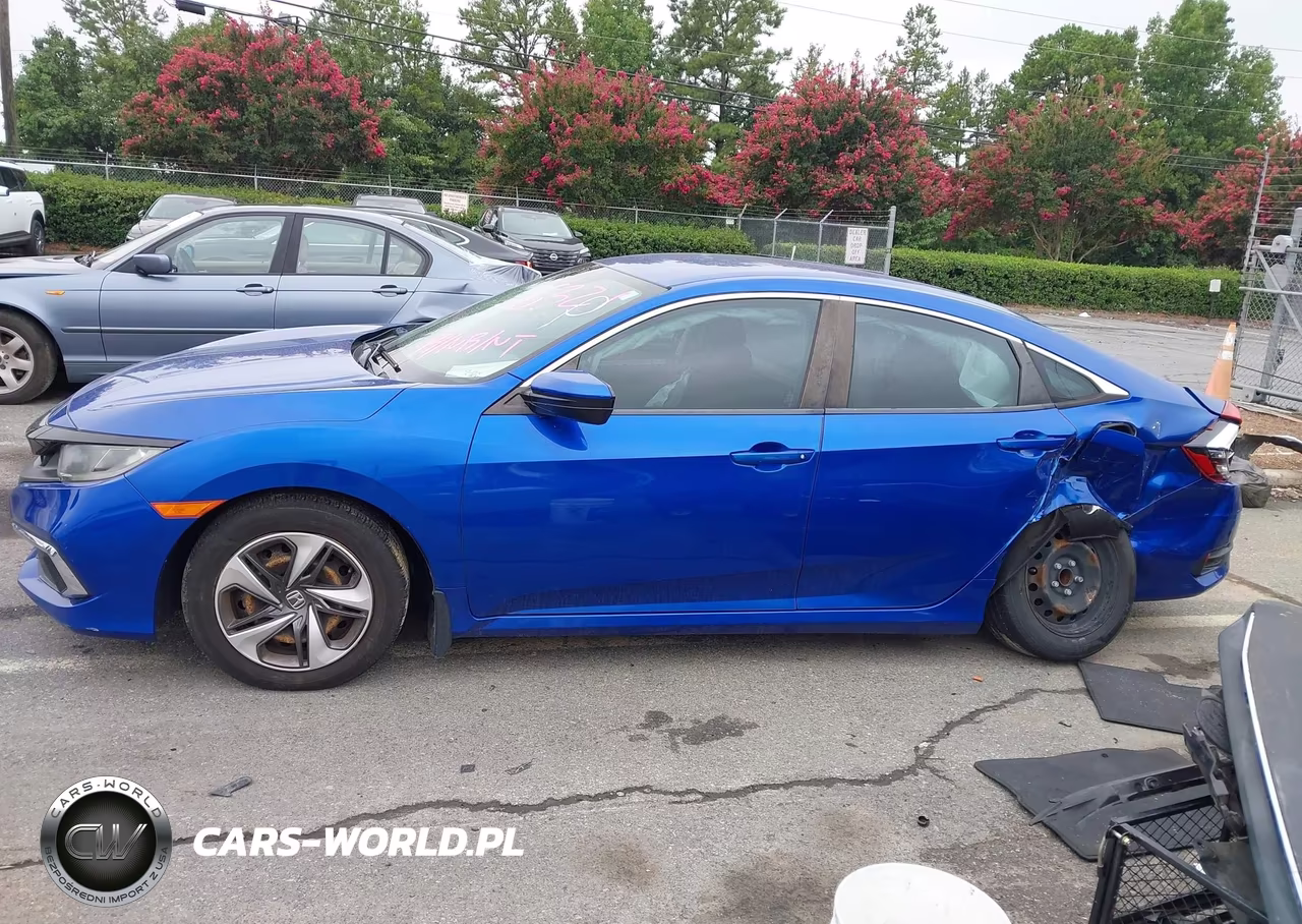2020 Honda Civic Lx VIN:19XFC2F69LE006321 - 14