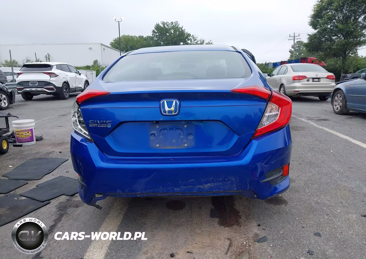 2020 Honda Civic Lx VIN:19XFC2F69LE006321 - 16