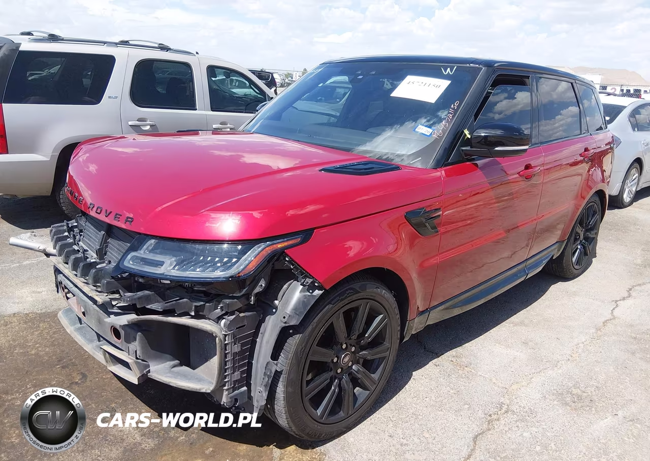 2021 Land Rover Range Rover Sport Hse Silver Edition Mhev VIN:SALWR2SUXMA783607 - 2