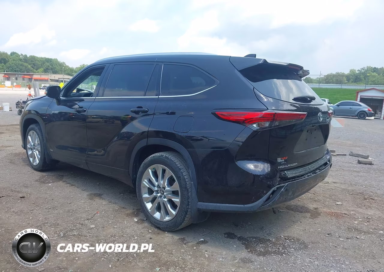 2020 Toyota Highlander Hybrid Limited VIN:5TDDBRCHXLS010537 - 3
