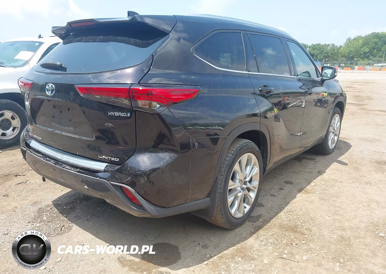2020 Toyota Highlander Hybrid Limited VIN:5TDDBRCHXLS010537 - 4