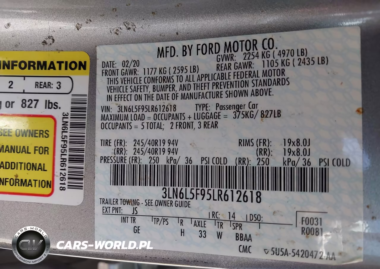 2020 Lincoln Mkz Reserve VIN:3LN6L5F95LR612618 - 9