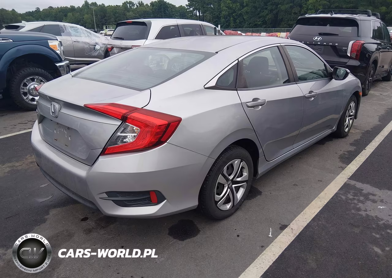 2016 Honda Civic Lx VIN:19XFC2F58GE037461 - 4