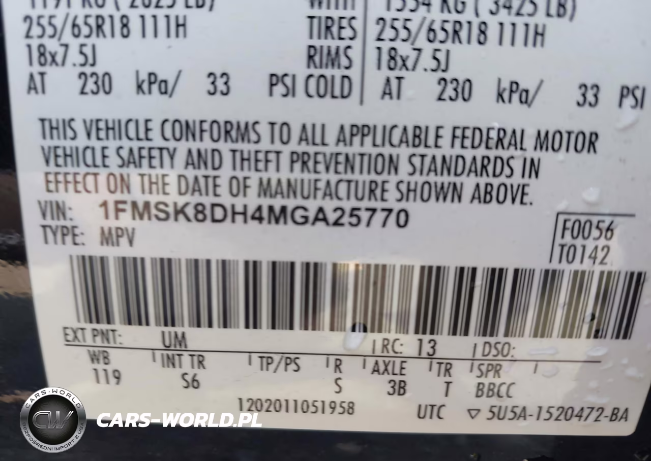 2021 Ford Explorer Xlt VIN:1FMSK8DH4MGA25770 - 9