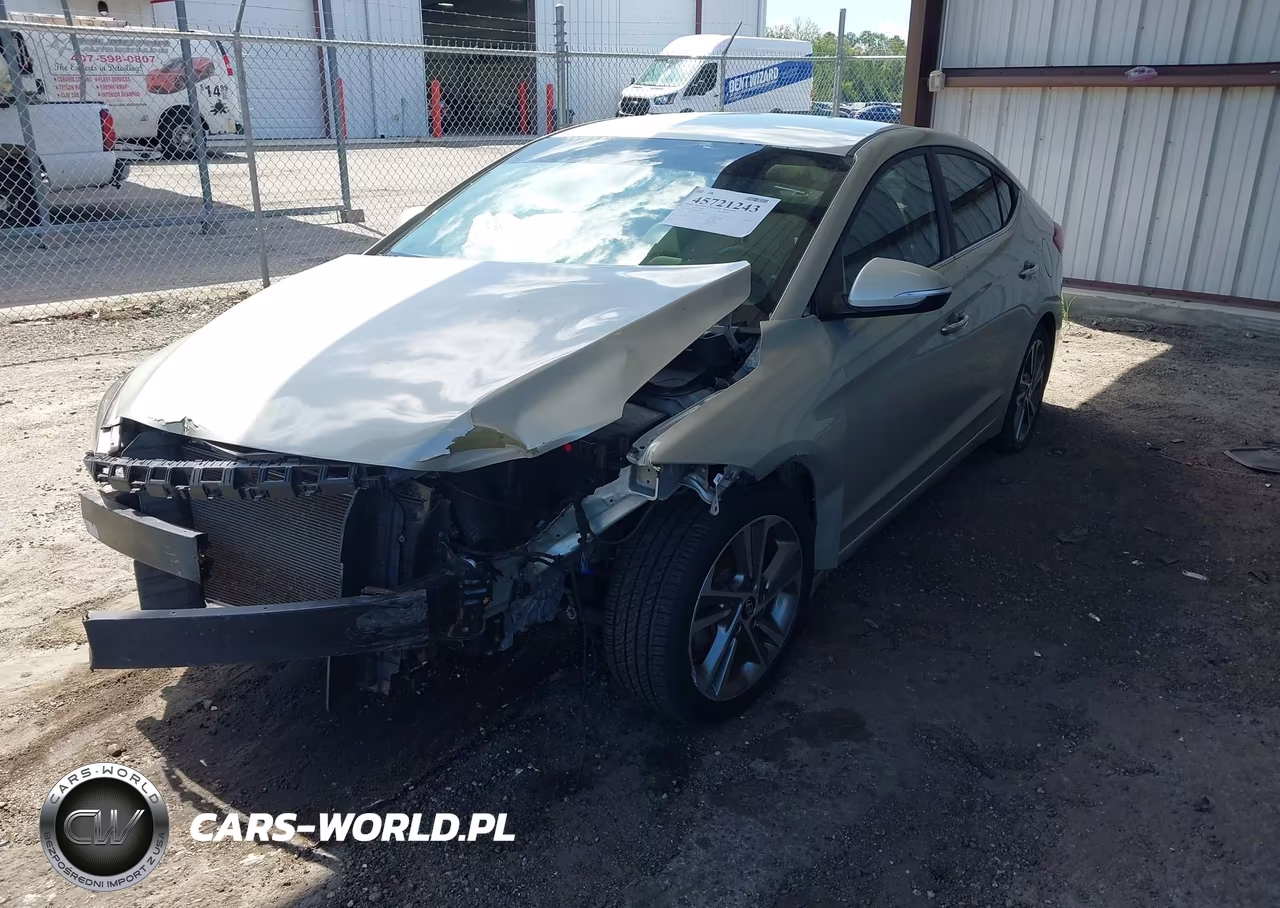 2017 Hyundai Elantra Limited VIN:5NPD84LFXHH055748 - 2