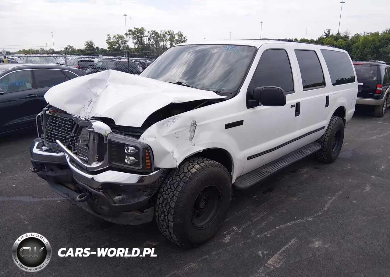 2000 Ford Excursion Xlt VIN:1FMNU41S4YEA40173 - 2