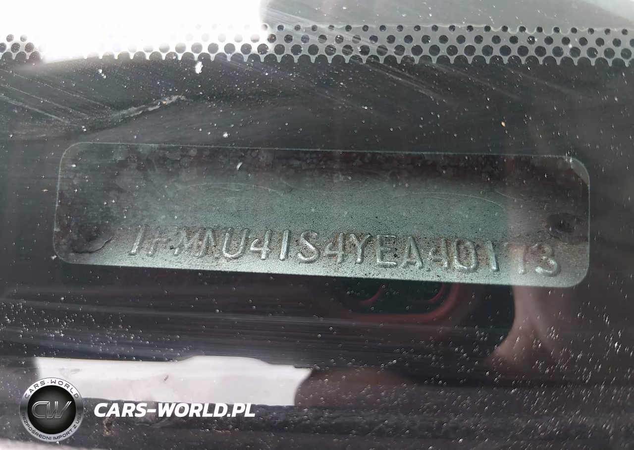 2000 Ford Excursion Xlt VIN:1FMNU41S4YEA40173 - 9