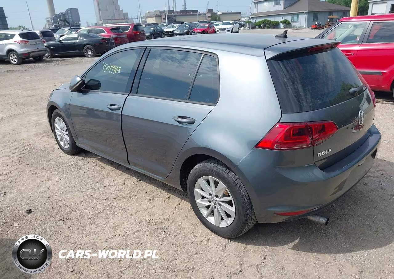 2016 Volkswagen Golf Tsi S 4-Door VIN:3VW217AU3GM055451 - 3