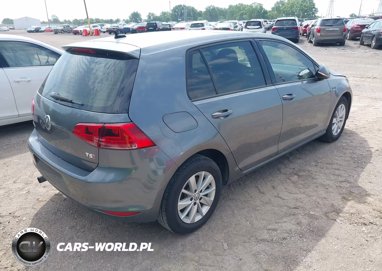 2016 Volkswagen Golf Tsi S 4-Door VIN:3VW217AU3GM055451 - 4