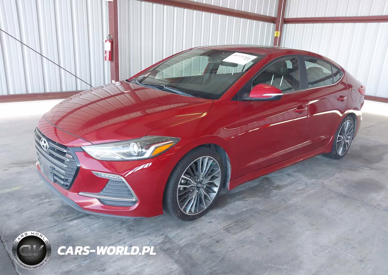 2018 Hyundai Elantra Sport VIN:KMHD04LB7JU451938 - 2