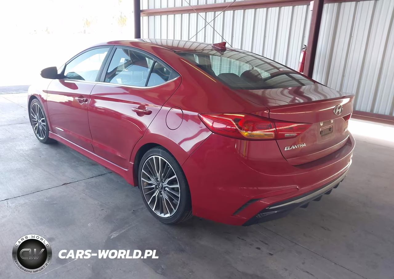 2018 Hyundai Elantra Sport VIN:KMHD04LB7JU451938 - 3