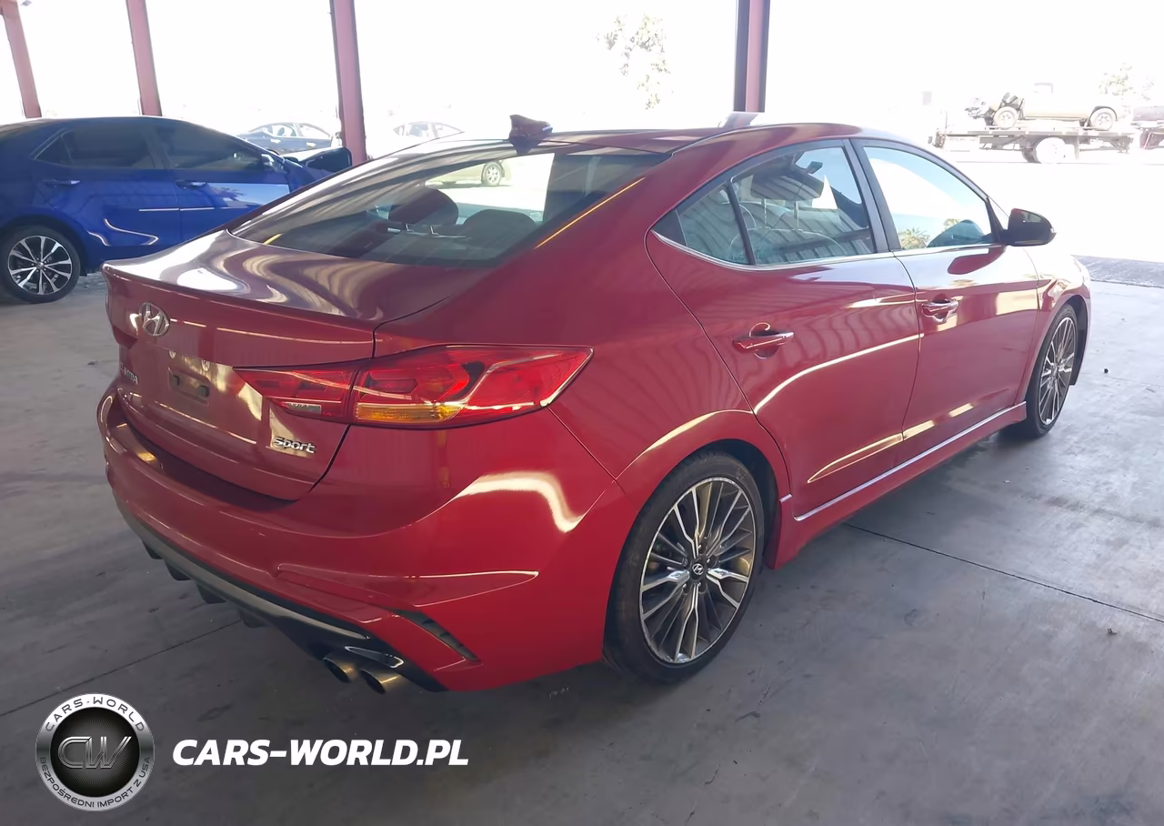 2018 Hyundai Elantra Sport VIN:KMHD04LB7JU451938 - 4