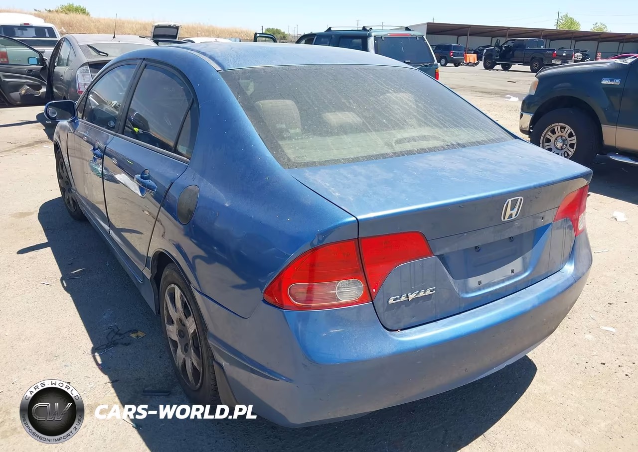 2008 Honda Civic Lx VIN:1HGFA16598L069166 - 3