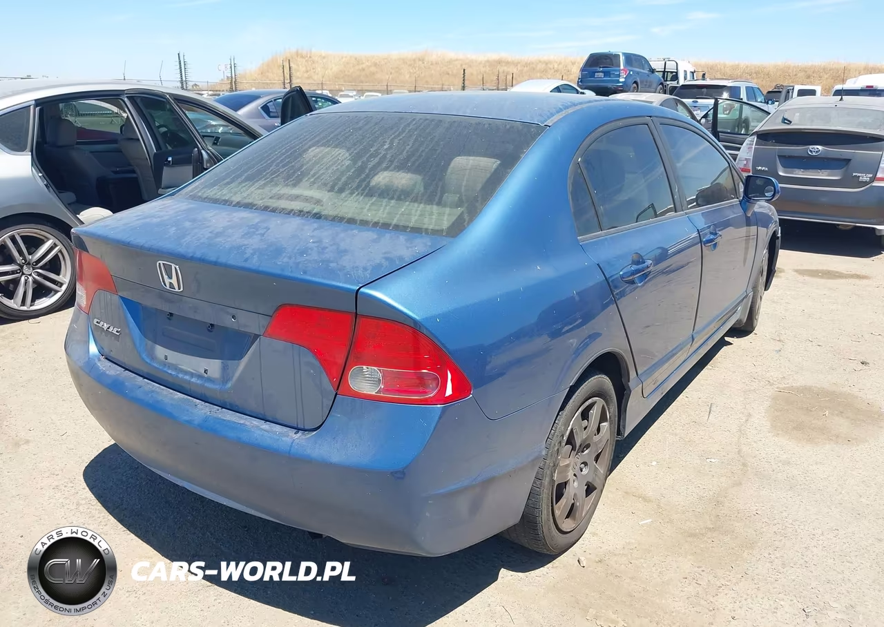 2008 Honda Civic Lx VIN:1HGFA16598L069166 - 4