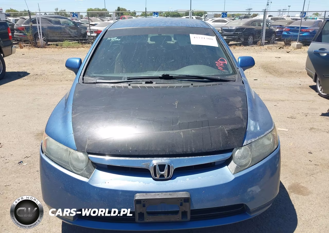 2008 Honda Civic Lx VIN:1HGFA16598L069166 - 6