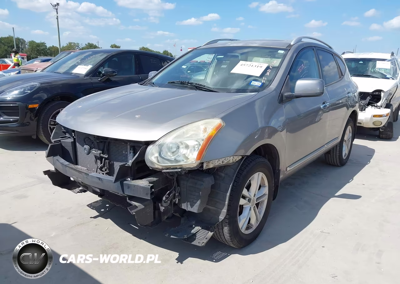 2012 Nissan Rogue Sv VIN:JN8AS5MTXCW607089 - 2