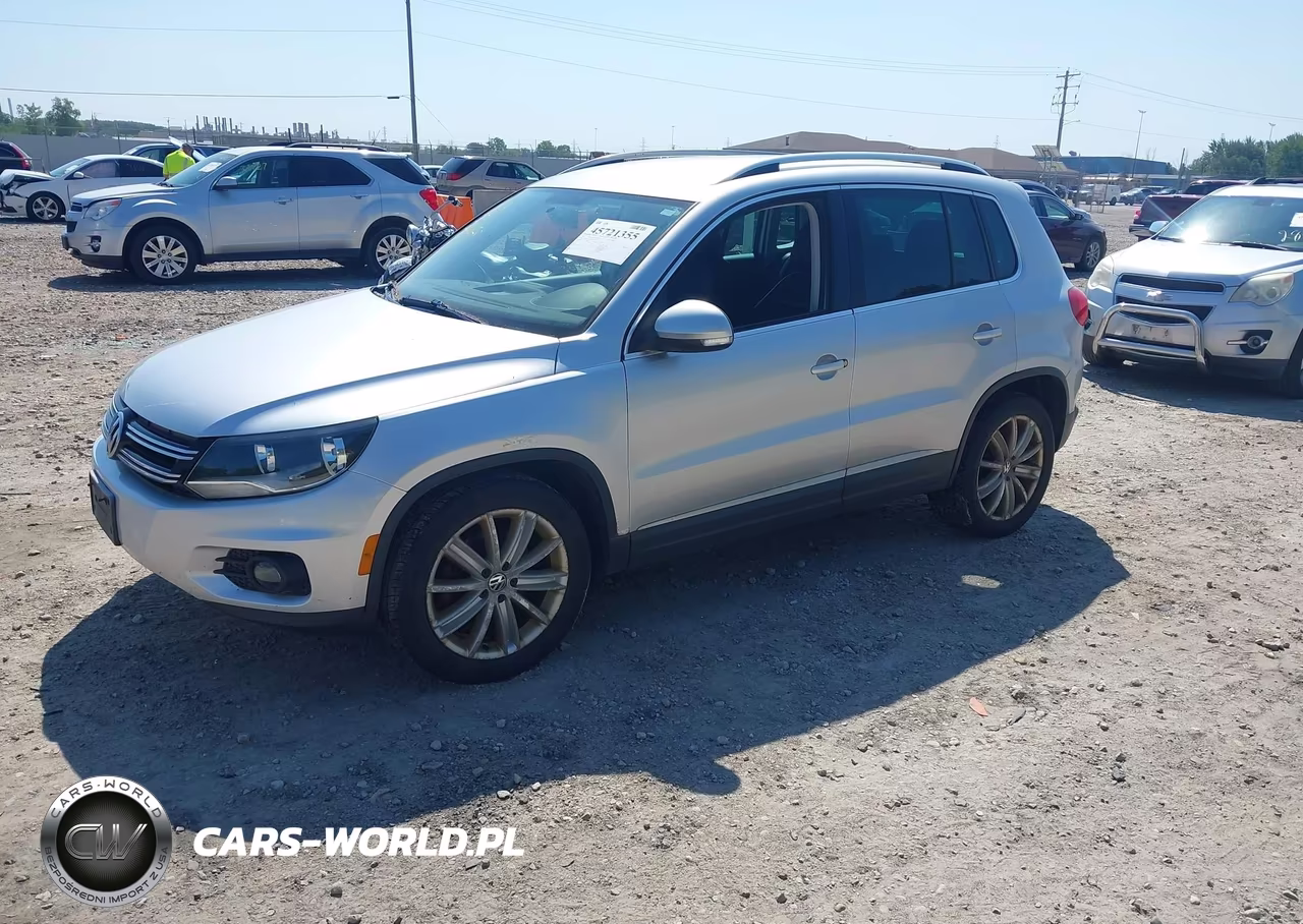 2012 Volkswagen Tiguan Se VIN:WVGBV7AX2CW543149 - 2