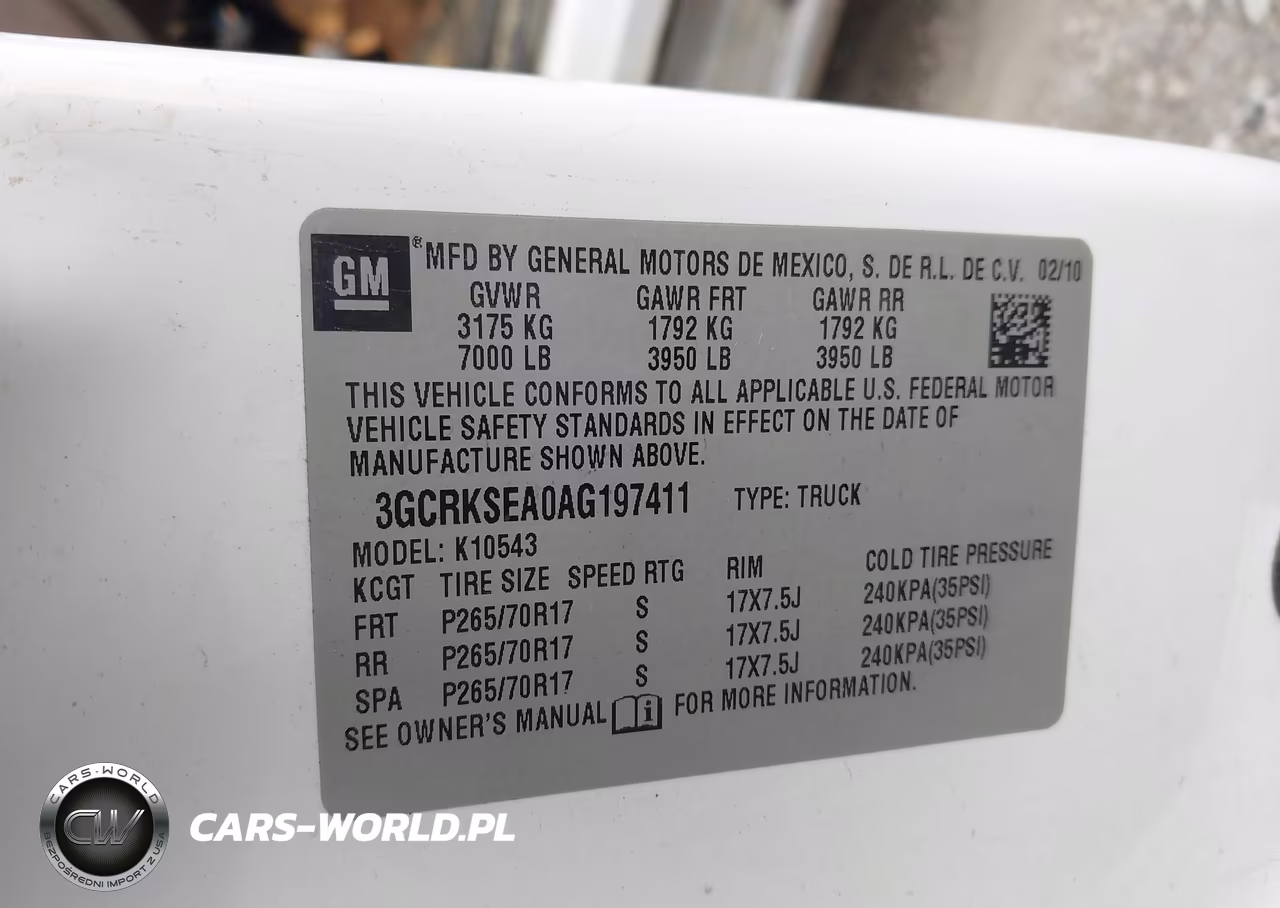 2010 Chevrolet Silverado 1500 Lt VIN:3GCRKSEA0AG197411 - 9