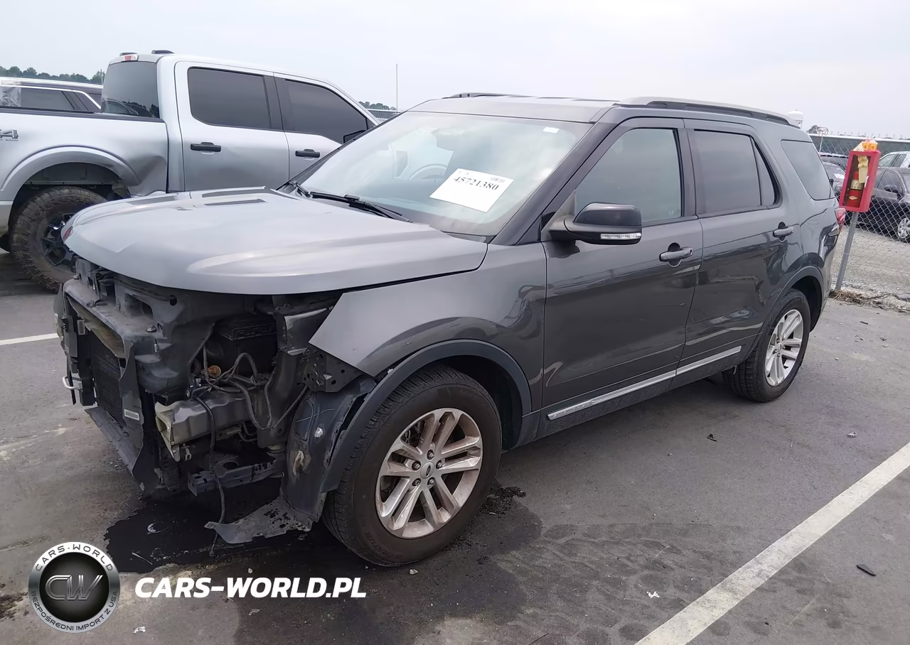 2017 Ford Explorer Xlt VIN:1FM5K7D87HGC51010 - 2