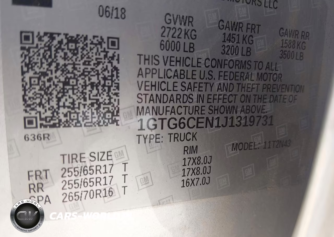 2018 GMC Canyon Sle VIN:1GTG6CEN1J1319731 - 9