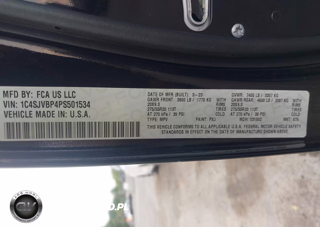 2023 Jeep Wagoneer Series Ii Carbide 4X4 VIN:1C4SJVBP4PS501534 - 9