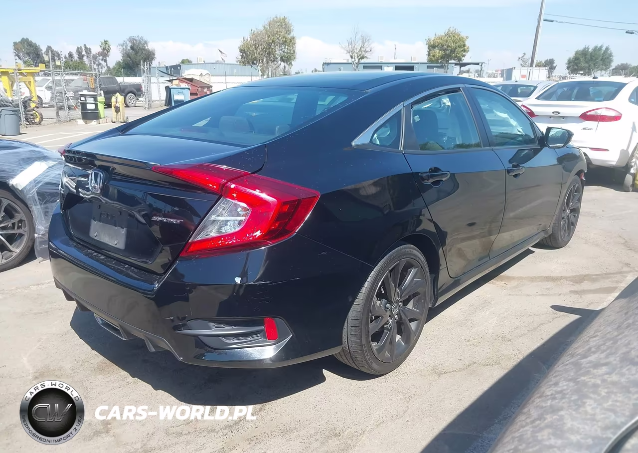 2020 Honda Civic Sport VIN:2HGFC2E86LH559047 - 4