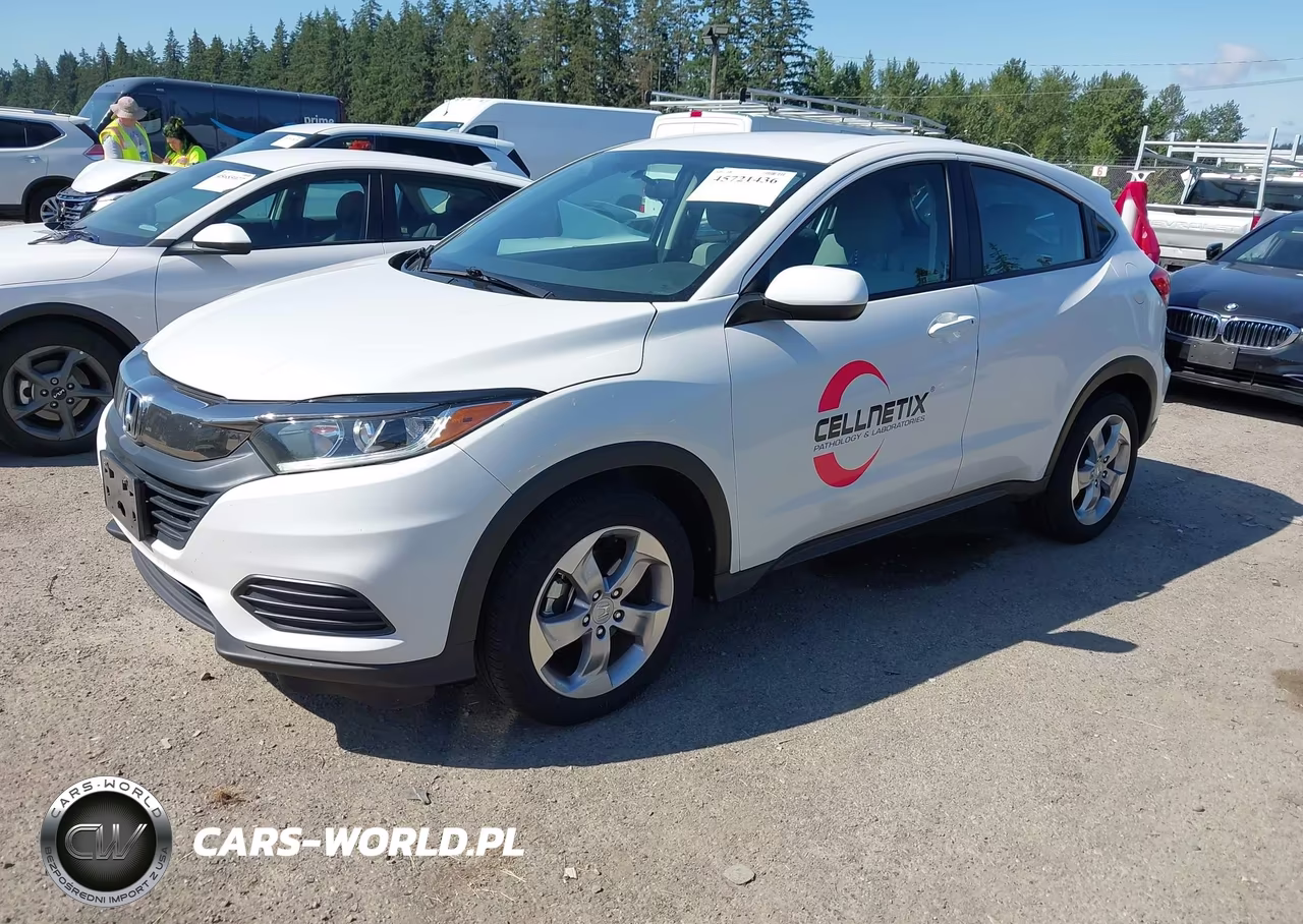 2021 Honda Hr-V Awd Lx VIN:3CZRU6H33MM722802 - 2