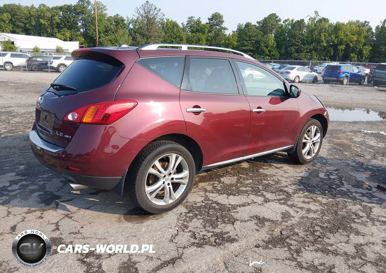2009 Nissan Murano Le VIN:JN8AZ18W29W116565 - 4