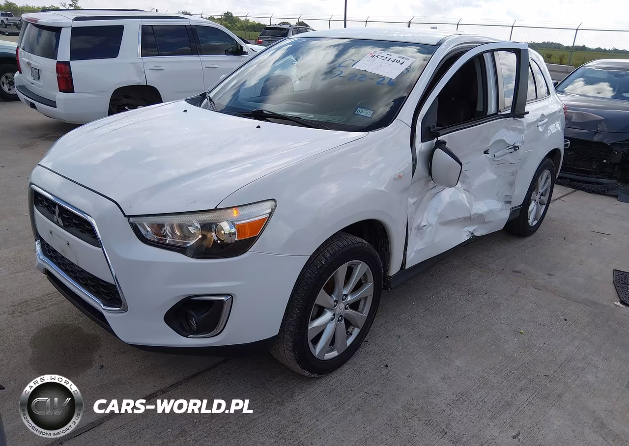 2013 Mitsubishi Outlander Sport Es VIN:4A4AP3AU4DE013029 - 2
