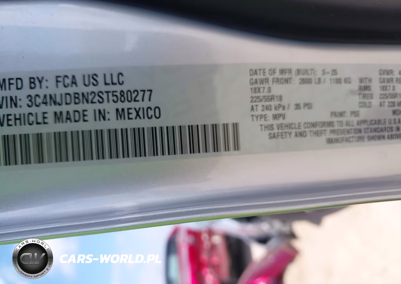 2025 Jeep Compass Latitude 4X4 VIN:3C4NJDBN2ST580277 - 9