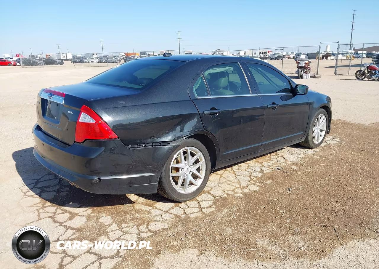 2010 Ford Fusion Sel VIN:3FAHP0JA1AR205520 - 4