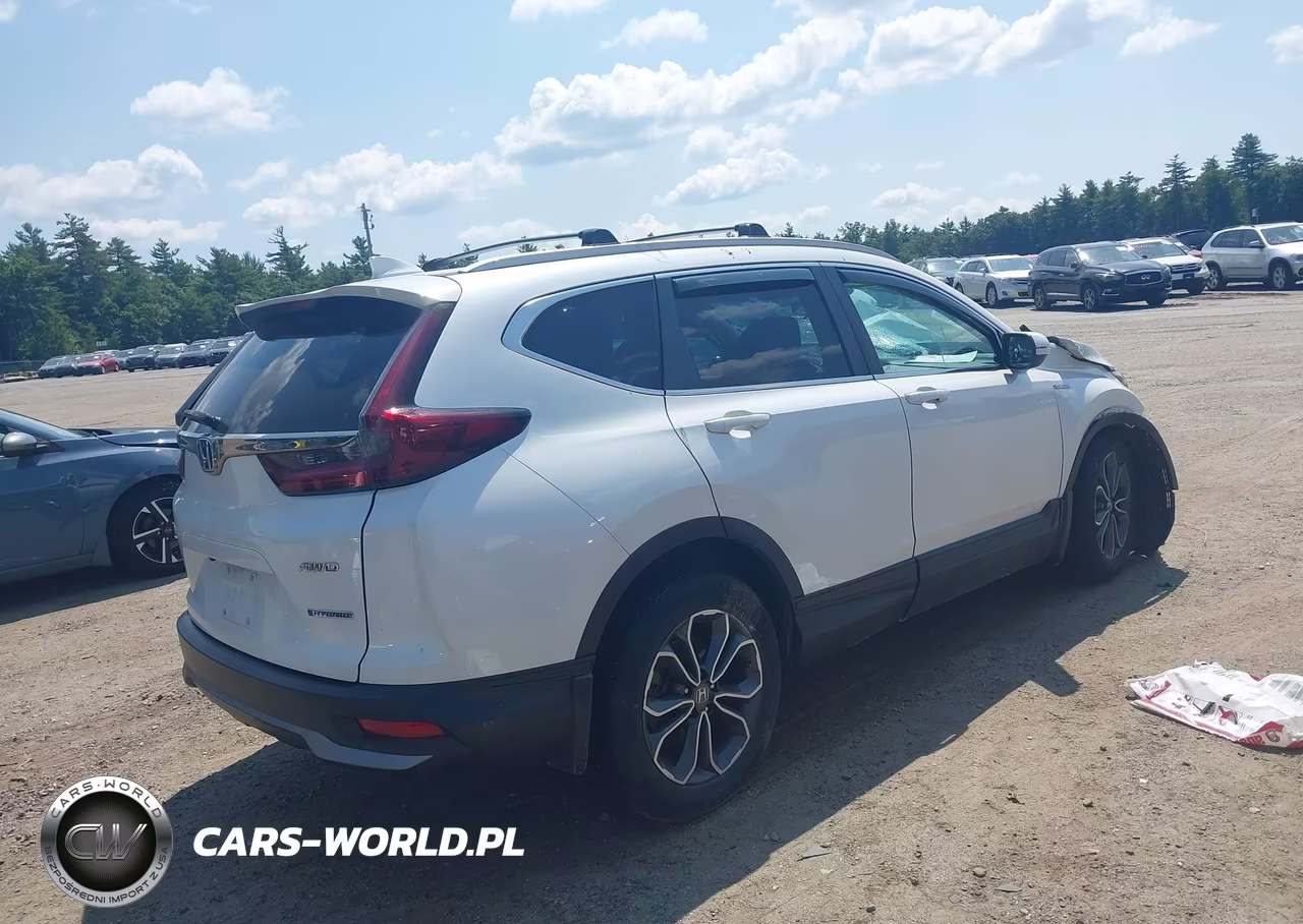 2021 Honda Cr-V Hybrid Ex VIN:7FART6H59ME013536 - 4