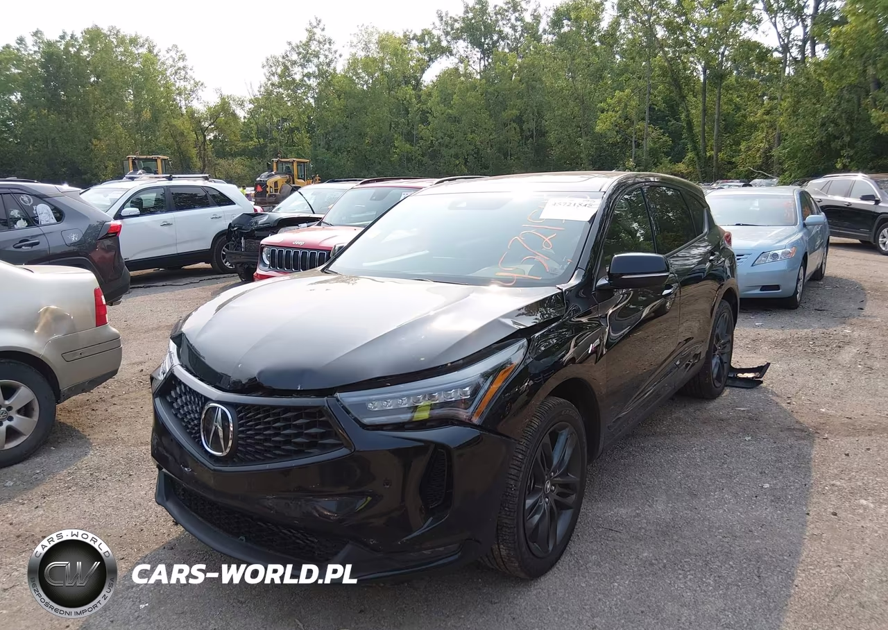2022 Acura Rdx A-Spec Package VIN:5J8TC2H65NL003718 - 2