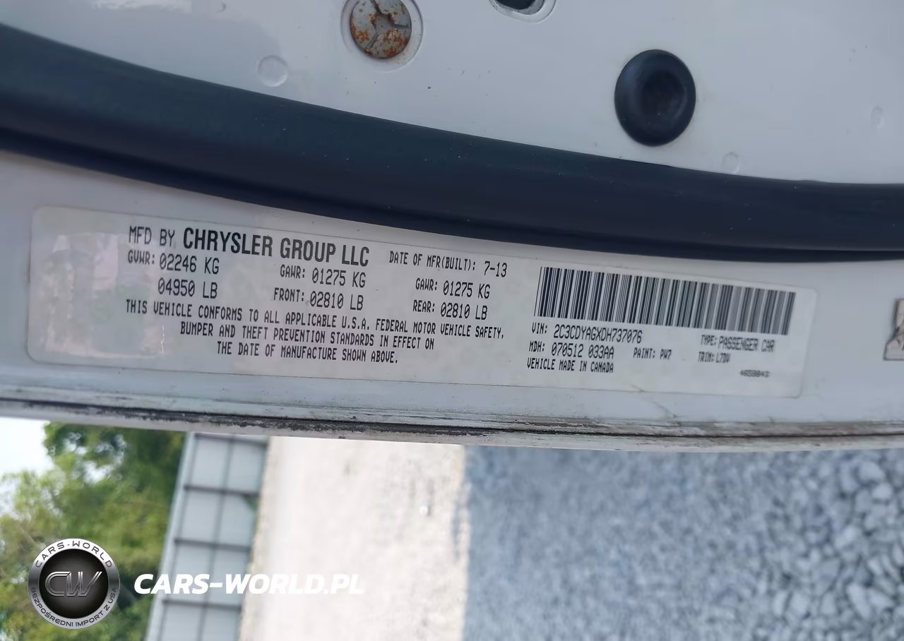 2013 Dodge Challenger Sxt VIN:2C3CDYAGXDH737076 - 9