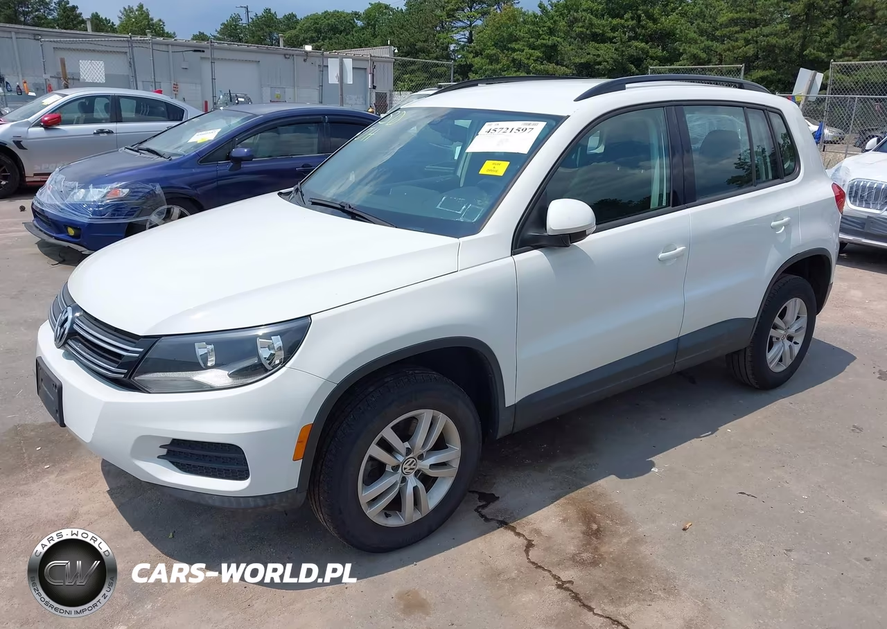 2016 Volkswagen Tiguan S VIN:WVGBV7AX2GW558062 - 2