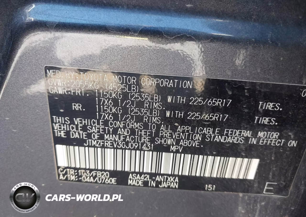 2016 Toyota Rav4 Le VIN:JTMZFREV3GJ091431 - 9