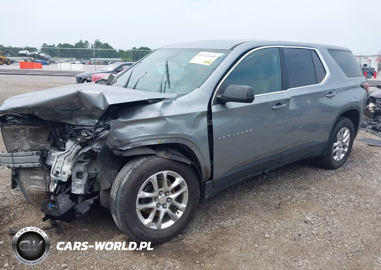 2023 Chevrolet Traverse Fwd Ls VIN:1GNERFKW8PJ103341 - 2