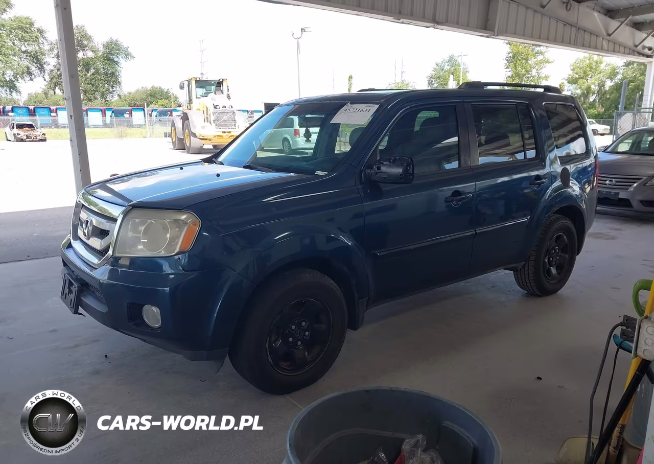 2009 Honda Pilot Ex-L VIN:5FNYF38519B022025 - 2