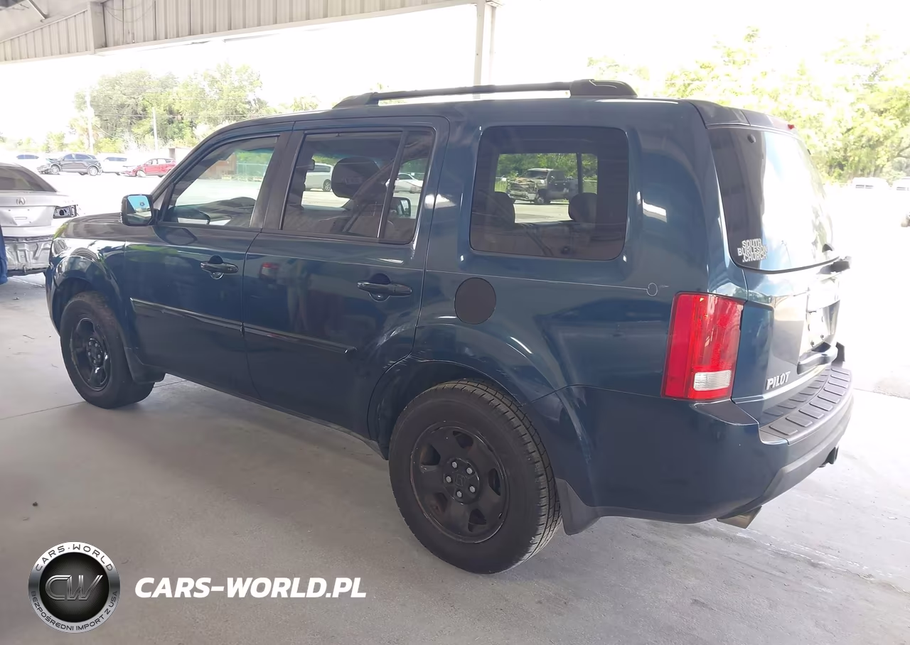 2009 Honda Pilot Ex-L VIN:5FNYF38519B022025 - 3