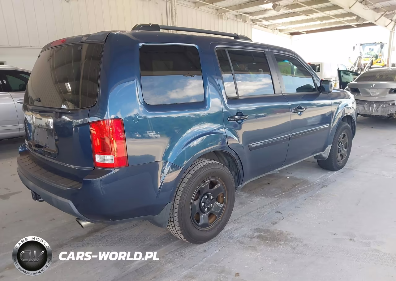 2009 Honda Pilot Ex-L VIN:5FNYF38519B022025 - 4