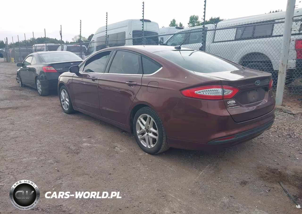 2016 Ford Fusion Se VIN:3FA6P0H76GR250673 - 3