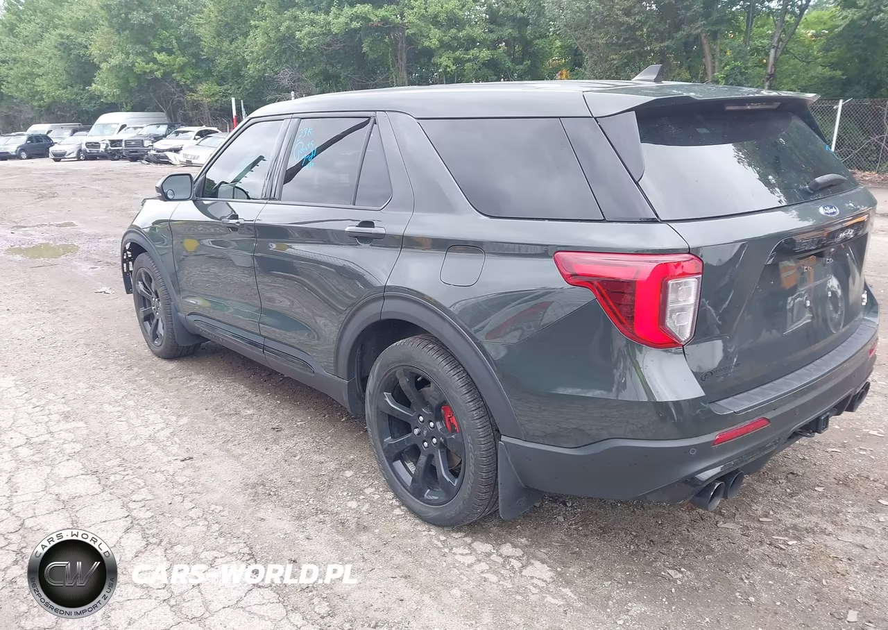 2022 Ford Explorer St VIN:1FM5K8GC7NGB88993 - 3